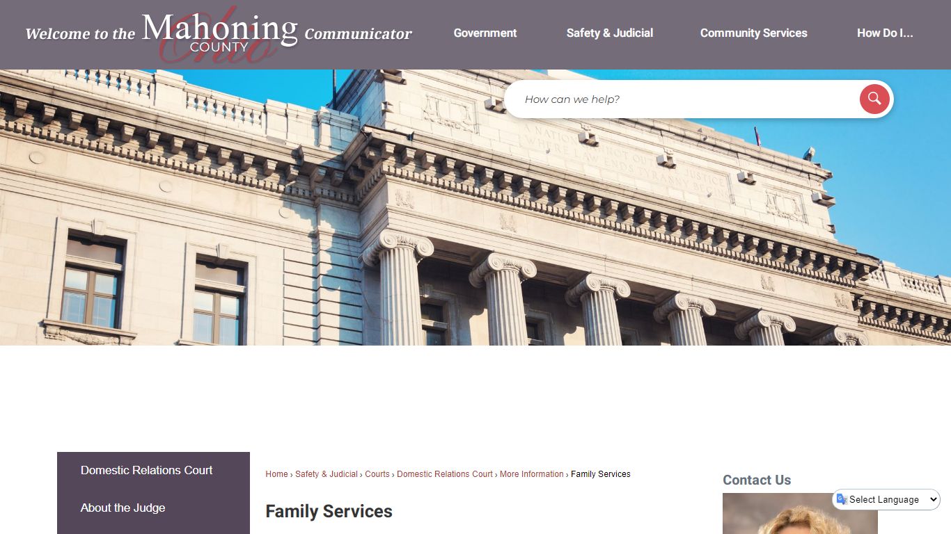 Family Services | Mahoning County, OH